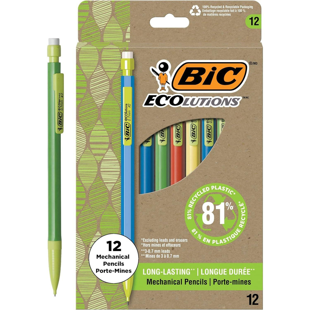 BiC ECO-lutions Mechanical Pencils, 12 count-070330437357-LR-346417-1-LR eShop
