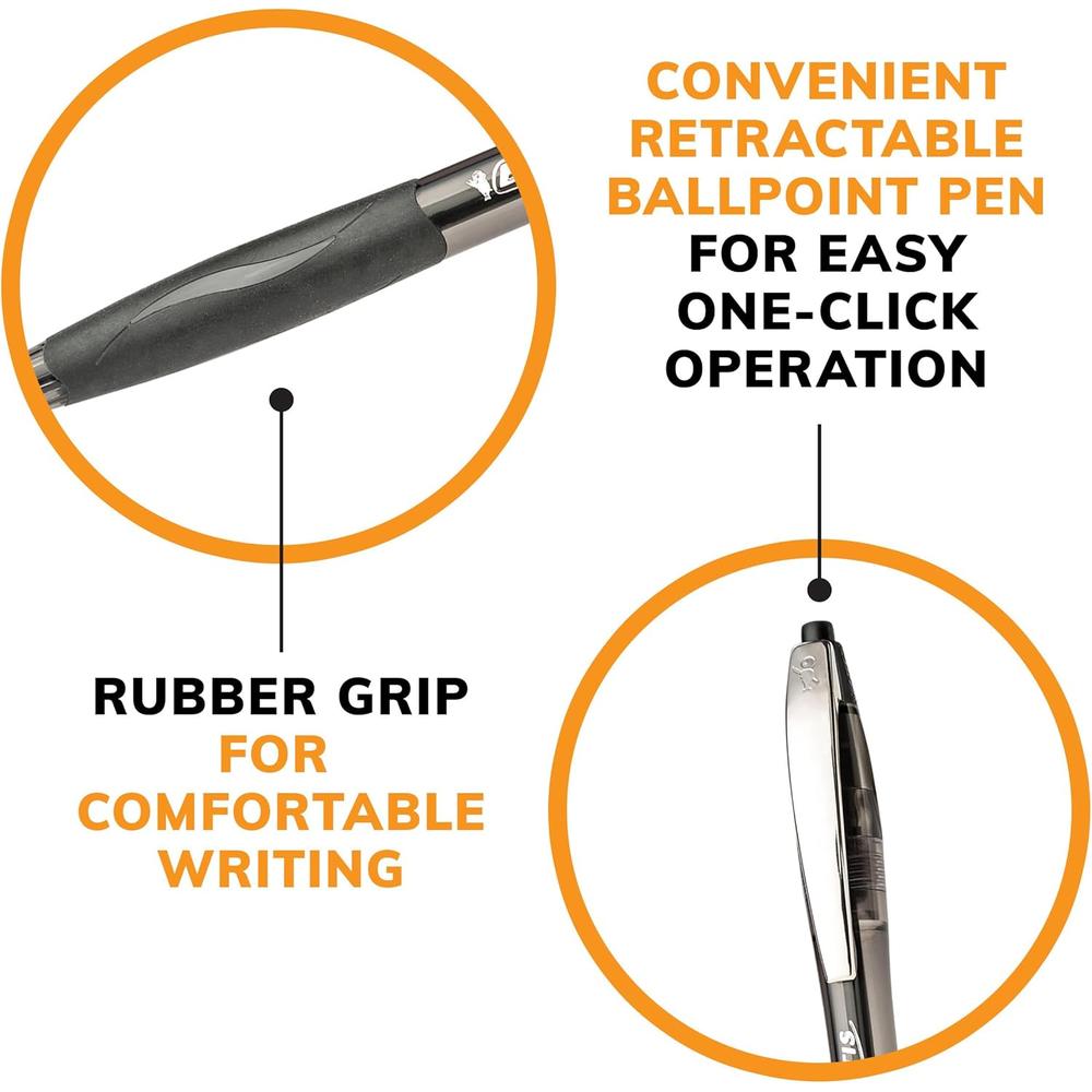 BiC Glide Retractable Ballpoint Pen - Blue, 2 pack-070330143661-LR-135773-3-LR eShop