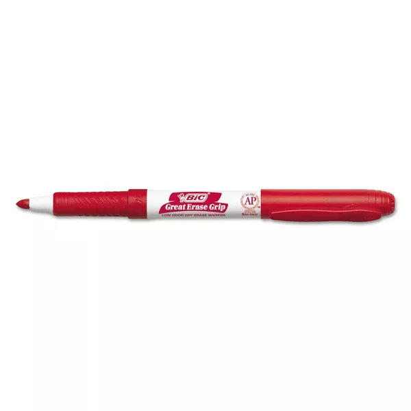 BiC Great Erase Grip Chisel Tip Dry Erase Marker - Assorted, 4 count-070330323315-LR-206706-2-LR eShop