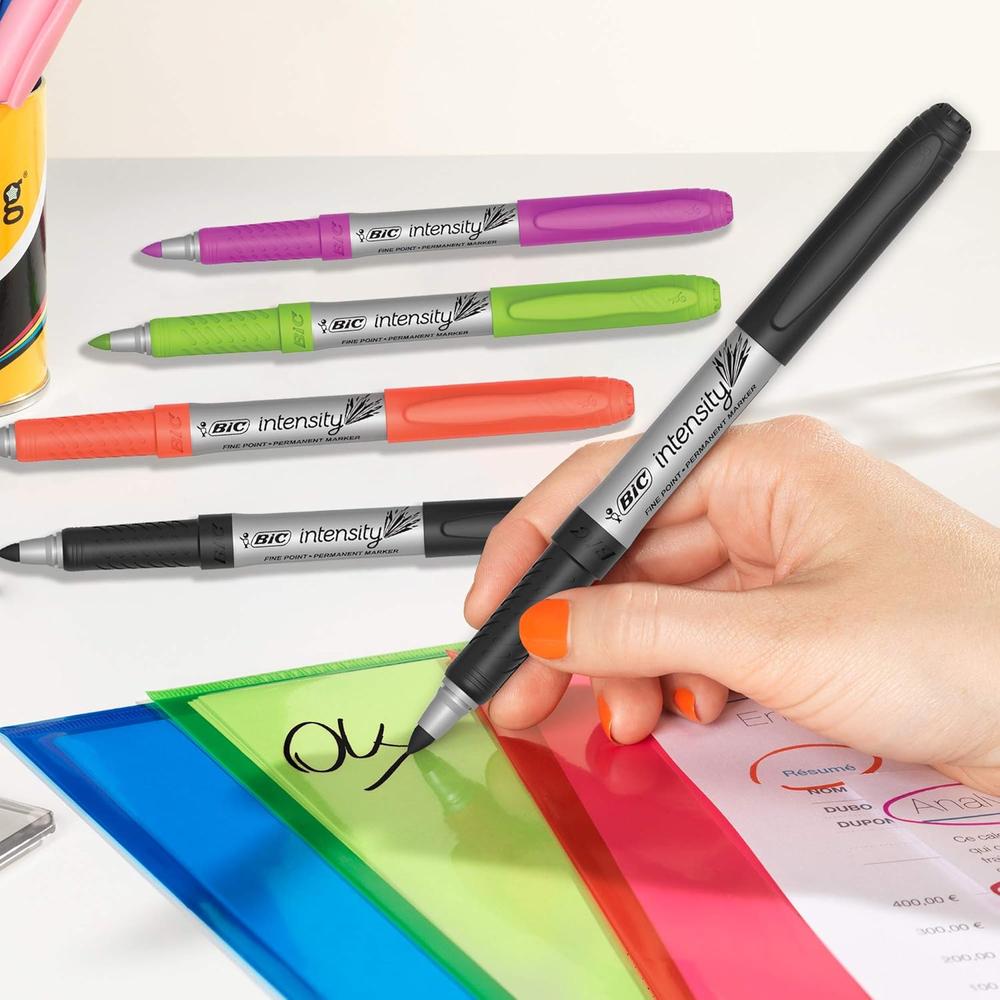 BiC Intensity Fine Point Permanent Markers - Black, 2 count-070330315273-LR-185425-3-LR eShop