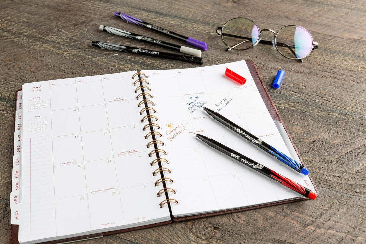 BiC Intensity Fineliner Marker Pens - Assorted Colors, 10 count-070330355569-LR-324248-7-LR eShop