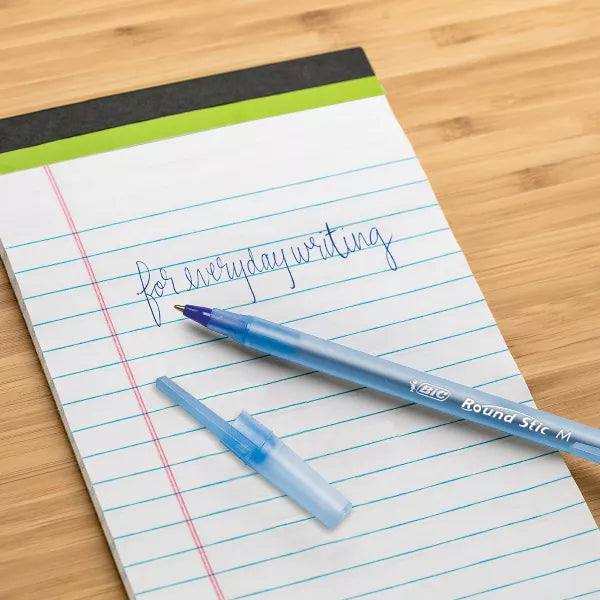 BiC Round Stic Xtra Life Ballpoint Pens - Blue, 10 count-070330201224-LR-39933-4-LR eShop