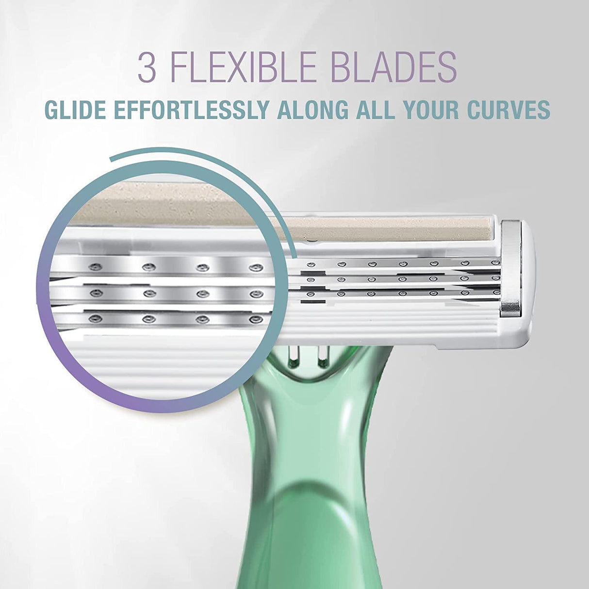 BiC Soleil Escape Scented Women's Disposable Razors with 3 Blades - Lavender & Eucalyptus-070330749931-LR-351308-4-LR eShop