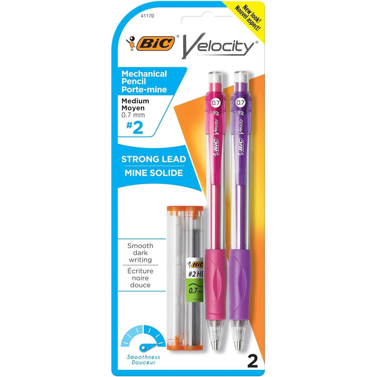 BiC Velocity Mechanical Pencil, 2 count-070330411708-LR-171848-2-LR eShop