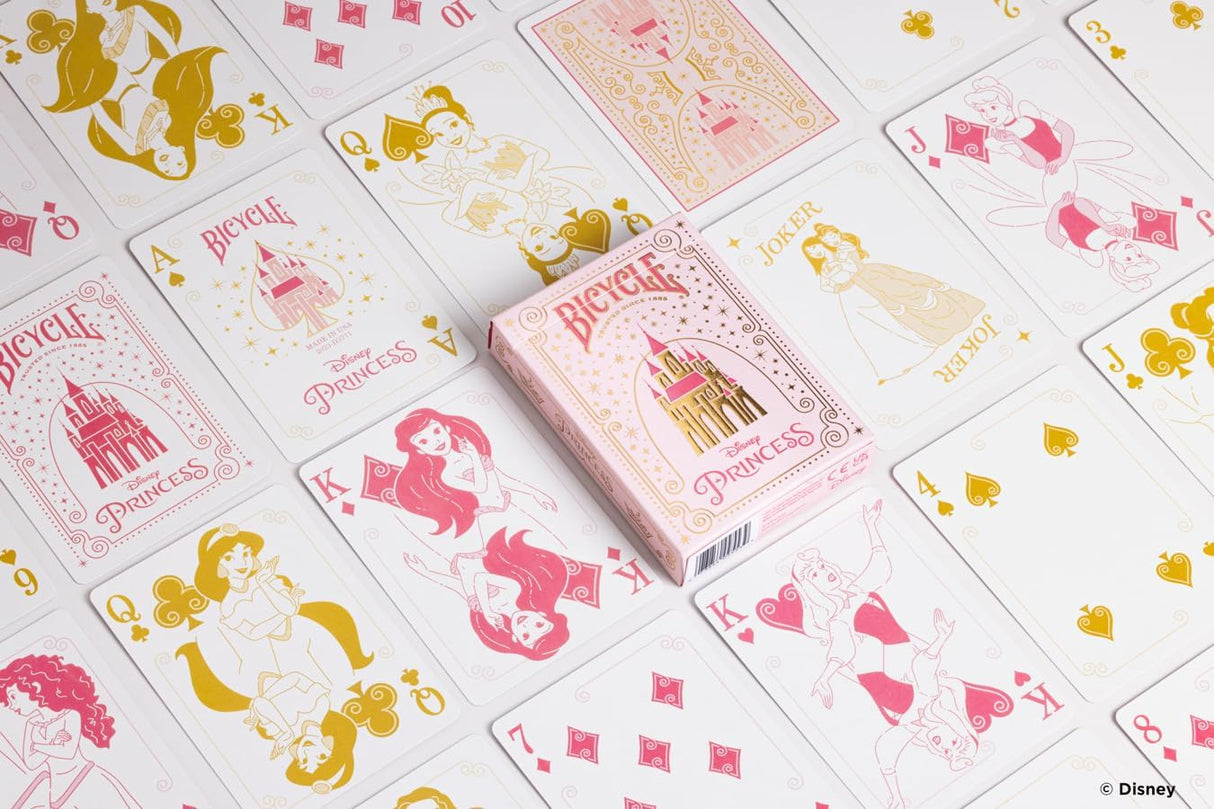 Bicycle Disney Princess Standard Playing Cards - Assorted Colors-073854095539-LR-354415-6-LR eShop