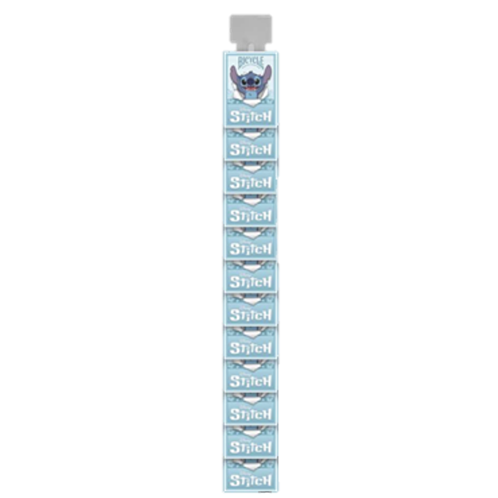 Bicycle Disney Stitch Playing Cards Set of Two Clip Strips, 24 packs-07385409719-LR-359335-2-LR eShop