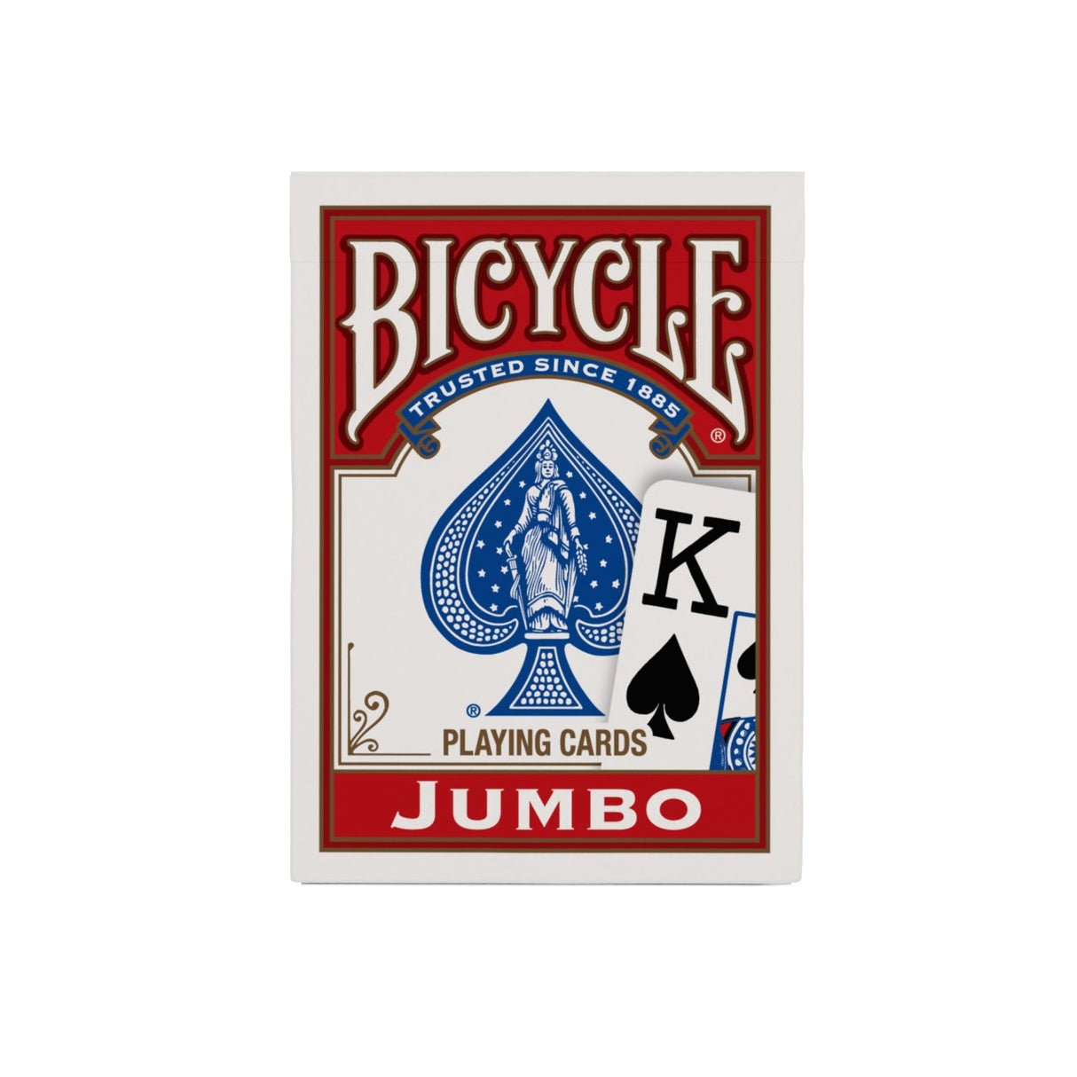 Bicycle Jumbo Face Standard Playing Cards - Assorted Colors-073854000885-LR-146502-5-LR eShop