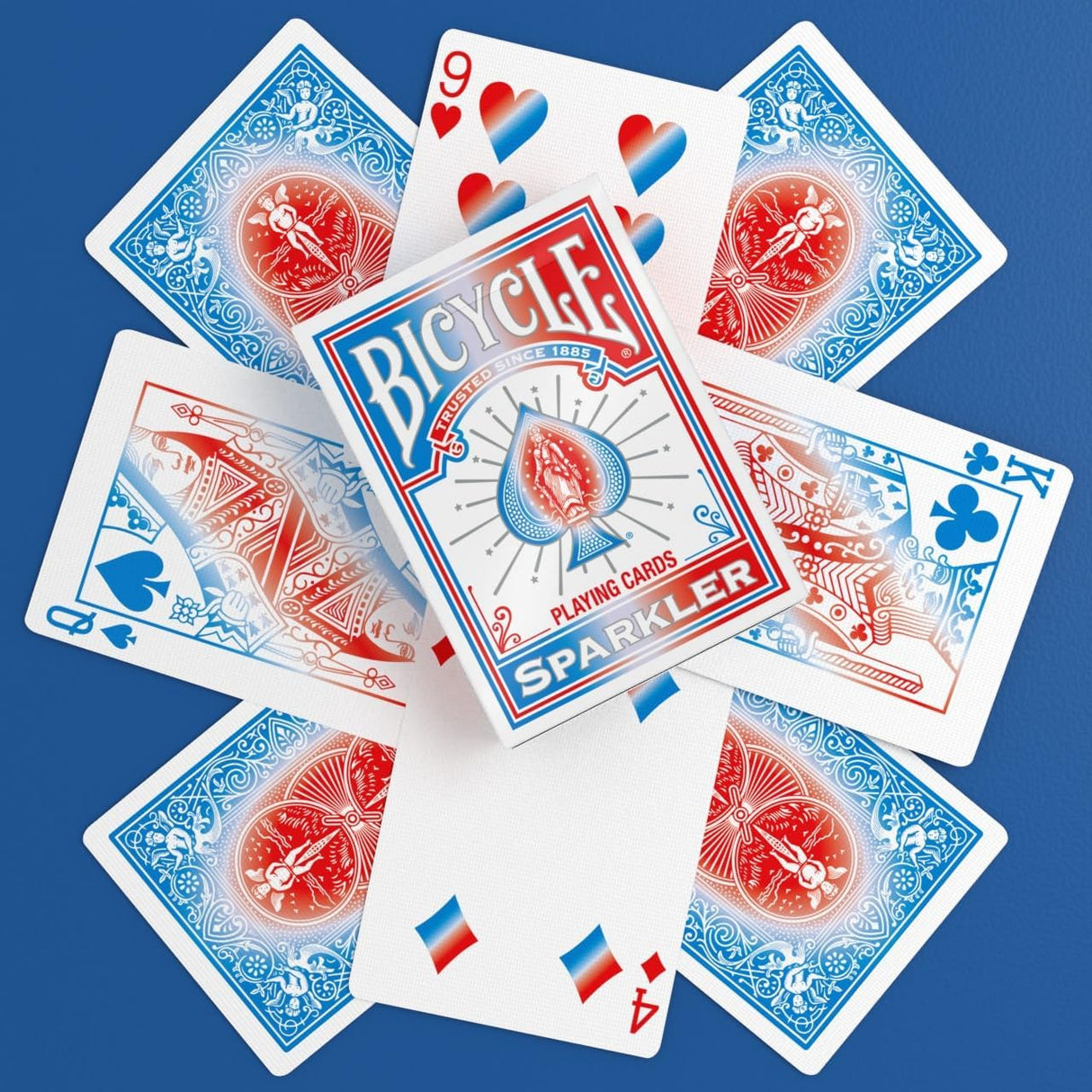 Bicycle Sparkler Playing Cards – Bold Patriotic Collectible Card Set-073854100448-LR-362607-7-LR eShop