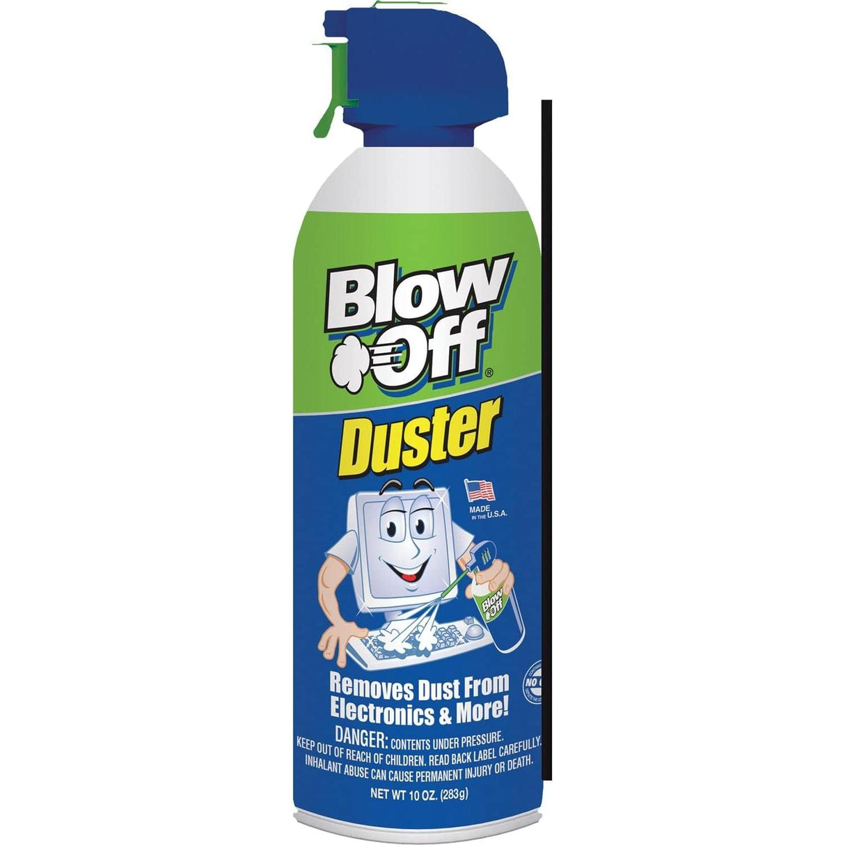 Blow Off Air Duster Can with Nozzle, 10 oz-752080112226-LR-187907-1-LR eShop