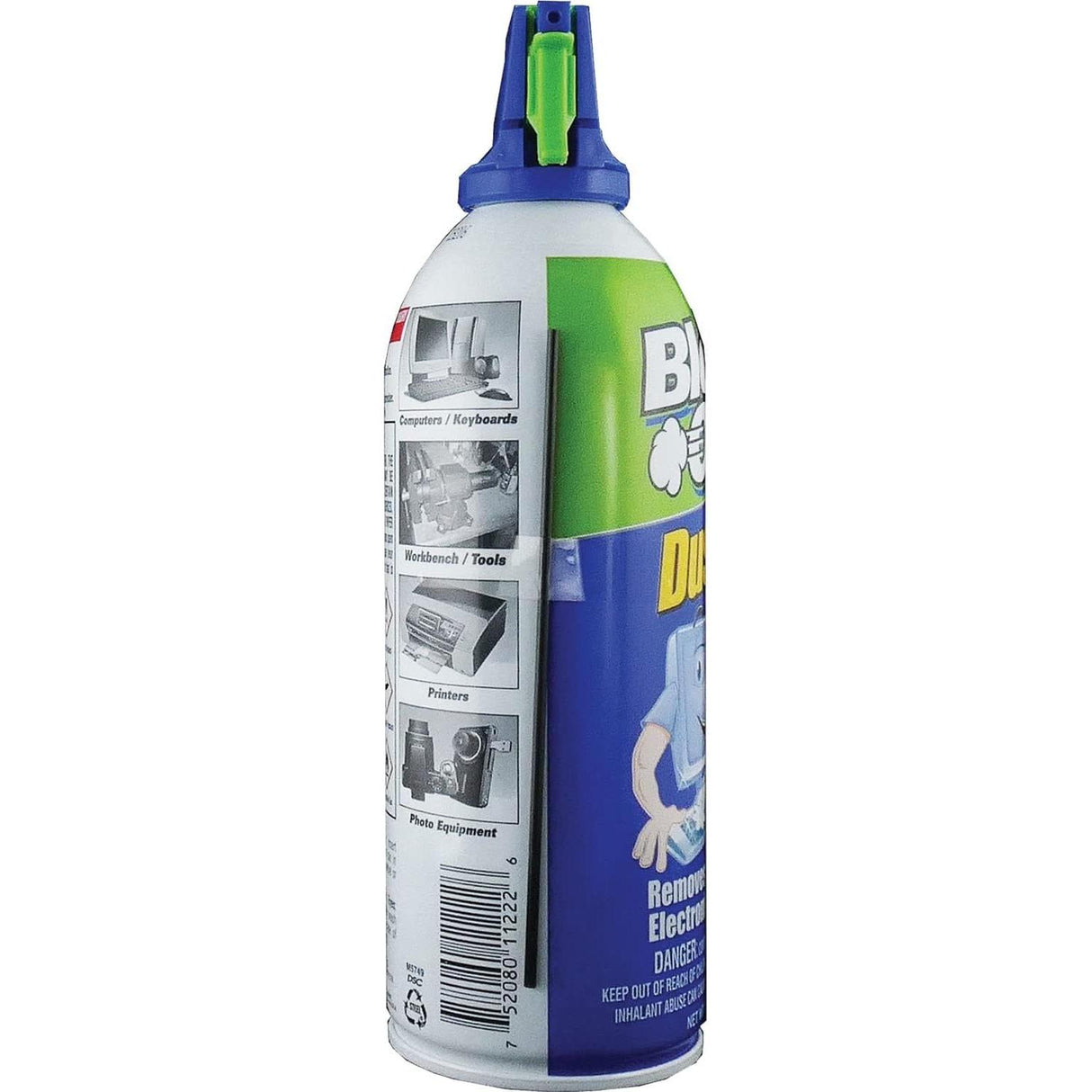 Blow Off Air Duster Can with Nozzle, 10 oz-752080112226-LR-187907-2-LR eShop