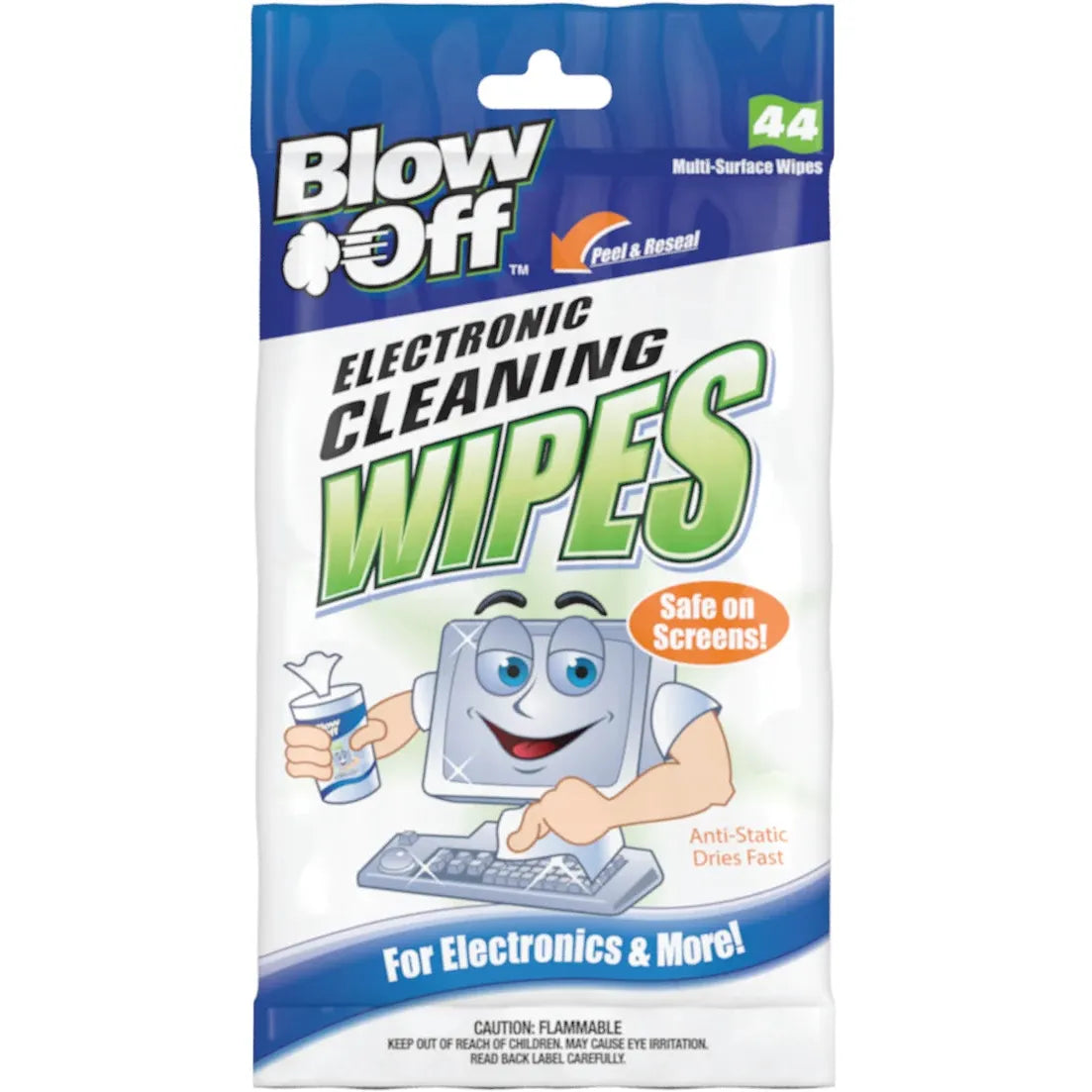 Blow Off Electronic Cleaning Wipes, 44 count-752080026448-LR-337707-1-LR eShop