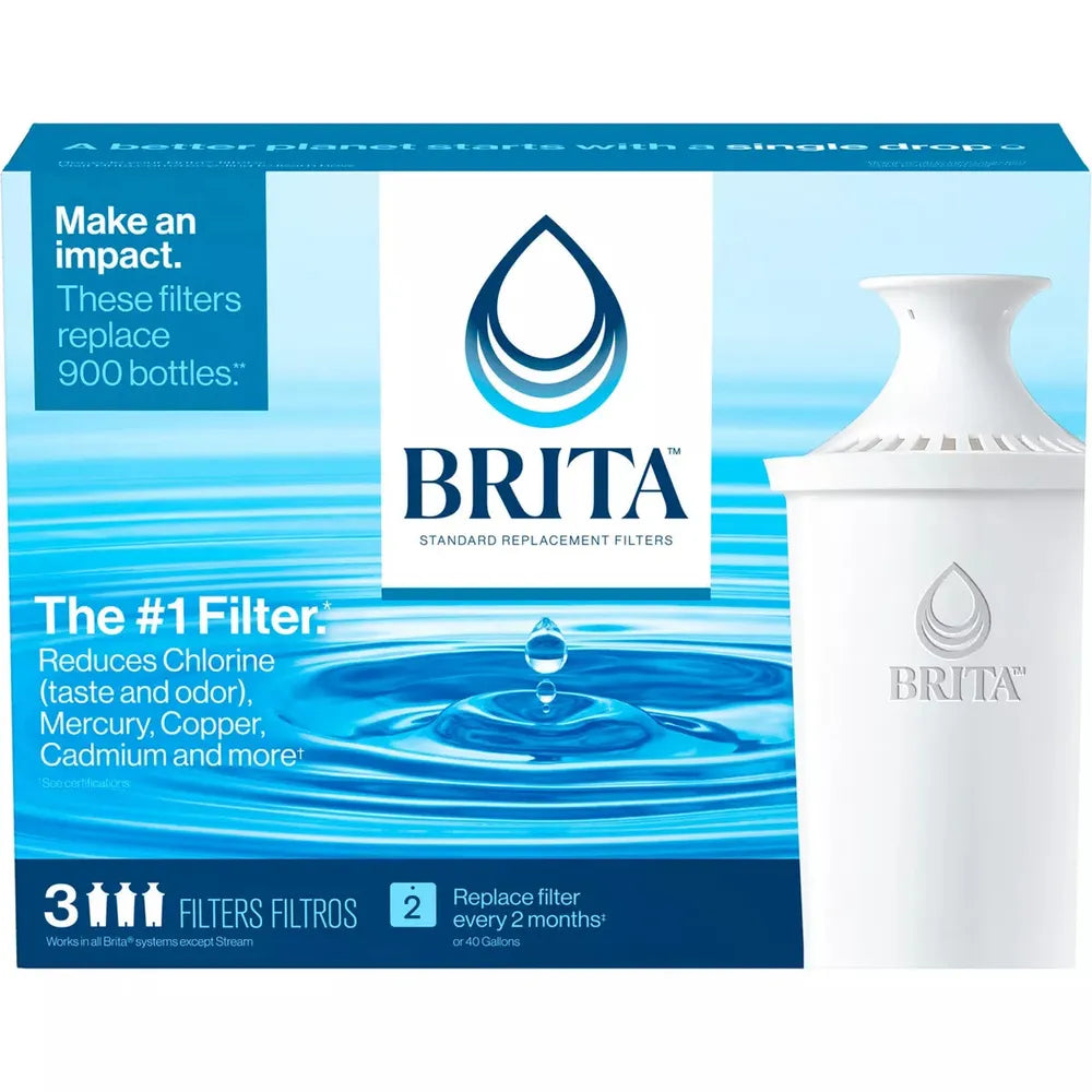 BRITA Advanced Replacement Water Filter for Pitchers, 3 count-060258355031-LR-112710-1-LR eShop