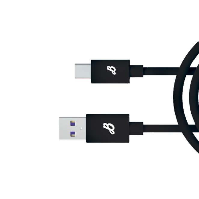 Brooklyn Audio Certified Micro-USB 3 Foot Charging Cable - Black-840285917309-LR-355917-1-LR eShop