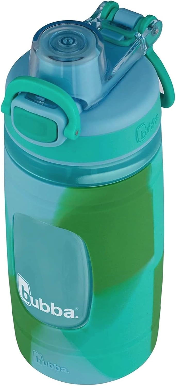 Bubba Flo Kids Water Bottle with Silicone Sleeve, Rock Candy and Kiwi, 16 oz16oz-607869271444-LR-356155-1-LR eShop