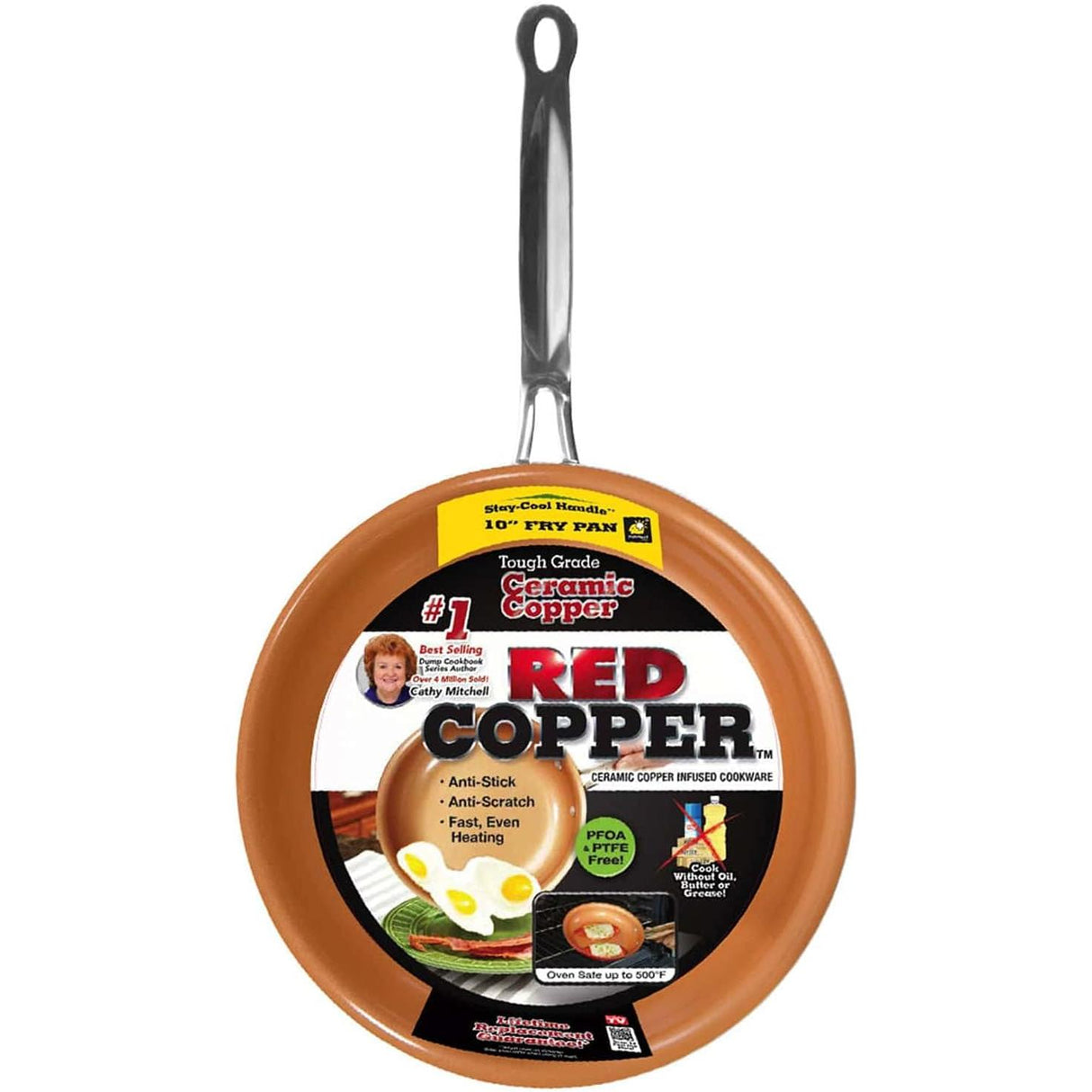 BulbHead Red Copper Pan, 10 inches-097298027079-LR-306723-1-LR eShop