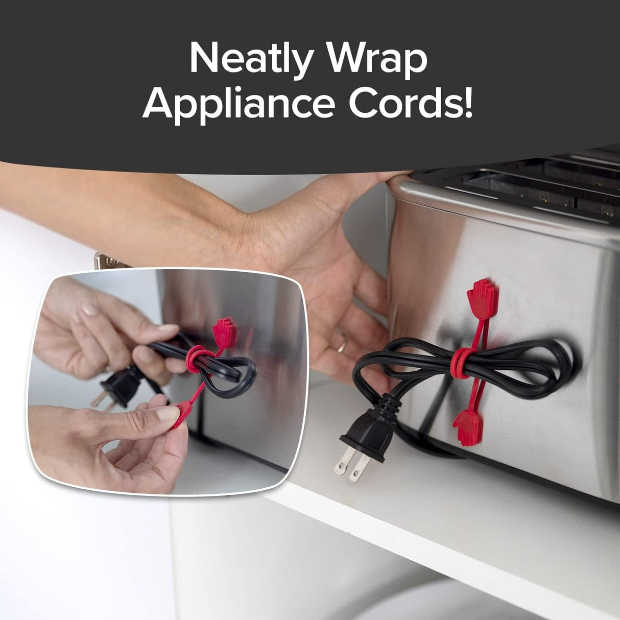 BulbHead Ruby Holding Hands Silicone Zip Ties-097298047800-LR-353109-7-LR eShop