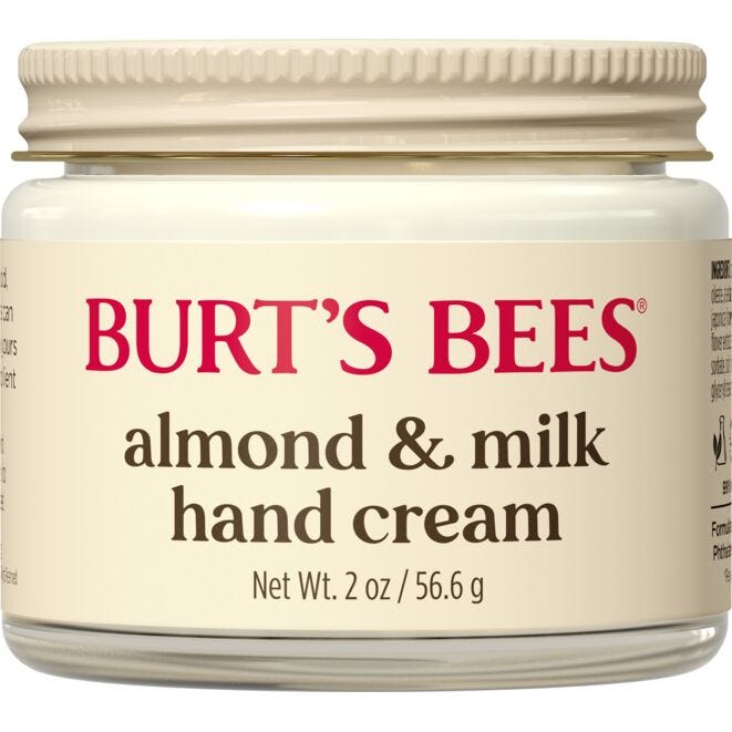 Burt's Bees Almond & Milk Hand Cream, 2 oz-792850259997-LR-202484-1-LR eShop