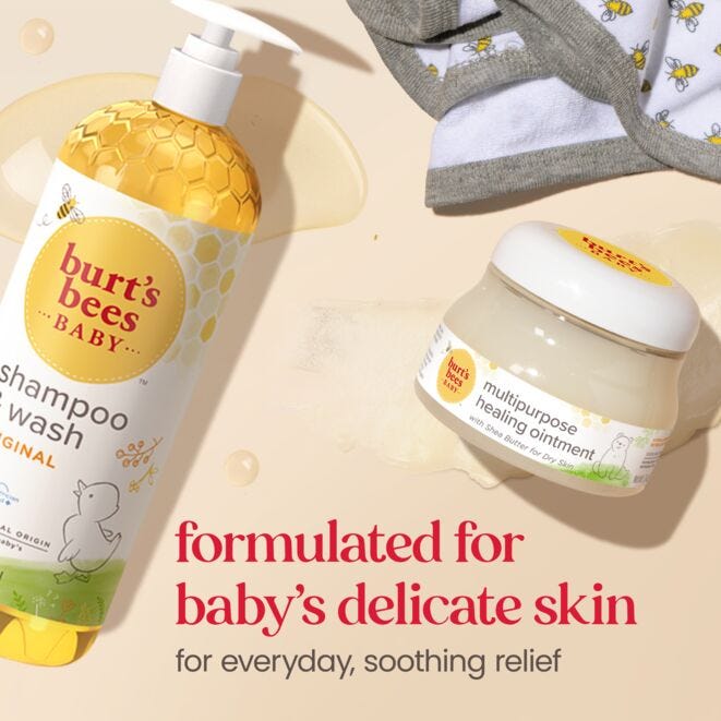 Burt's Bees Baby Shampoo & Wash - Original, 8 oz-792850727991-LR-202420-6-LR eShop