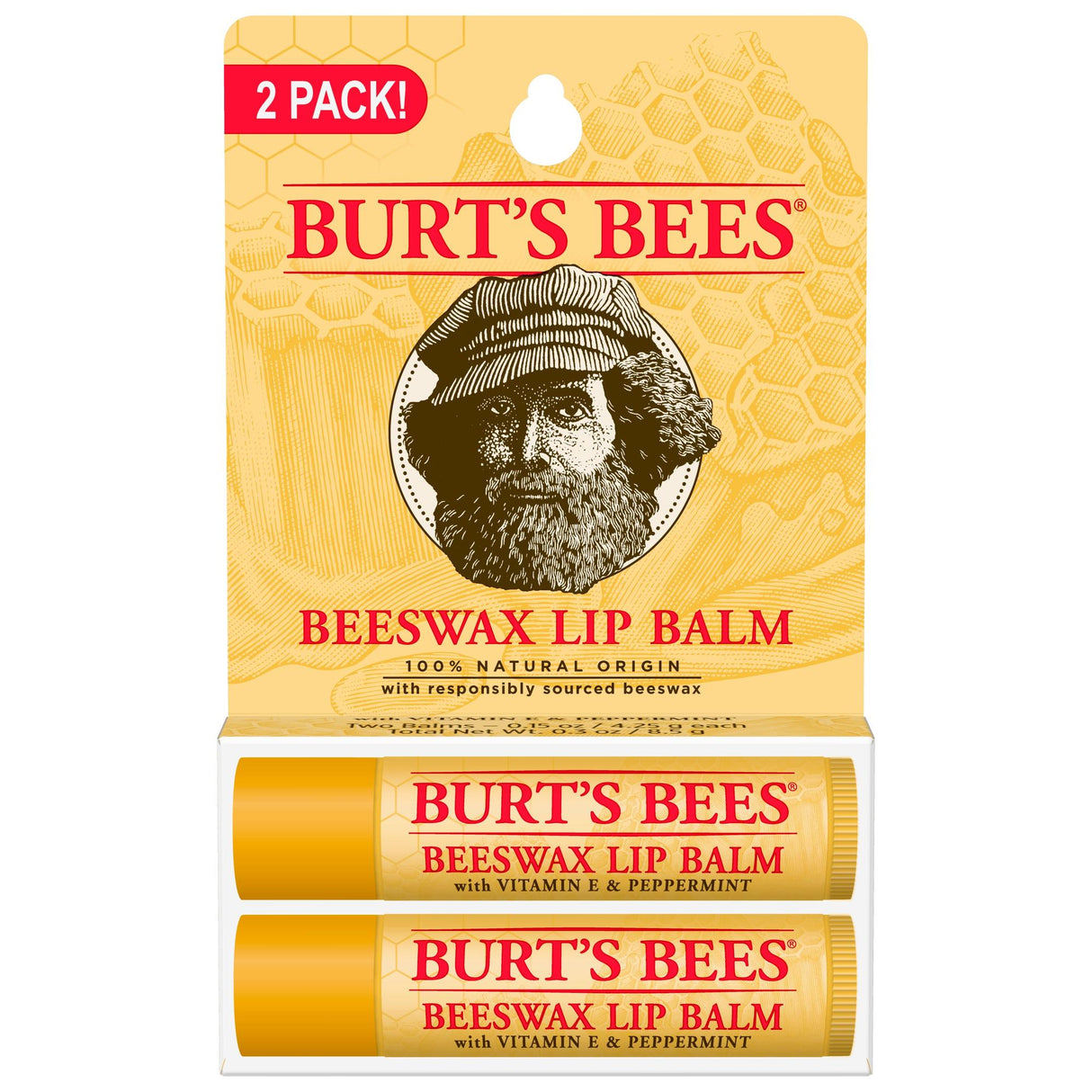 Burt's Bees Beeswax Lip Balm, 2 count-792850002722-LR-352619-1-LR eShop