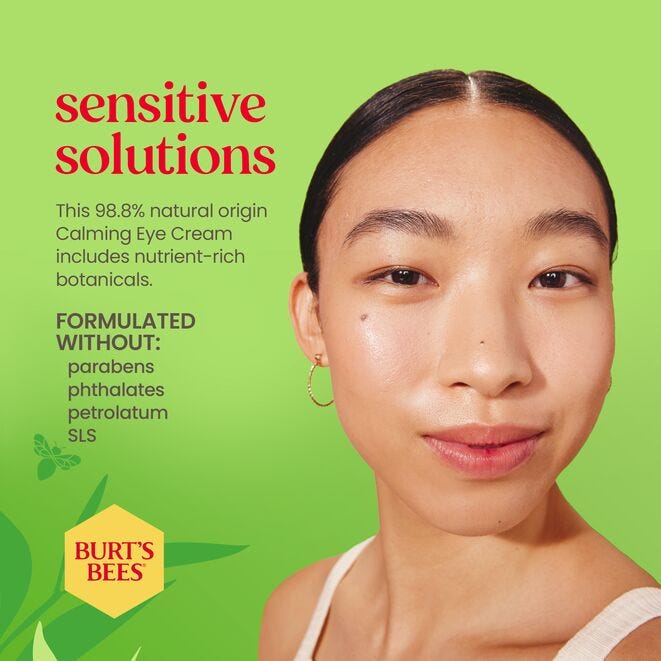 Burt's Bees Sensitive Solutions Calming Eye Cream, 0.5 oz-792850902190-LR-231164-4-LR eShop