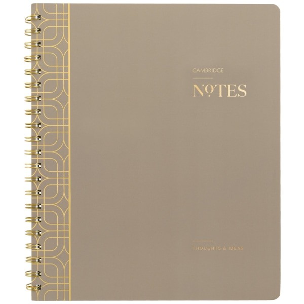 Cambridge WorkStyle Notebook, 8.5" x 11" - Timeless Taupe-038576390522-LR-358282-1-LR eShop