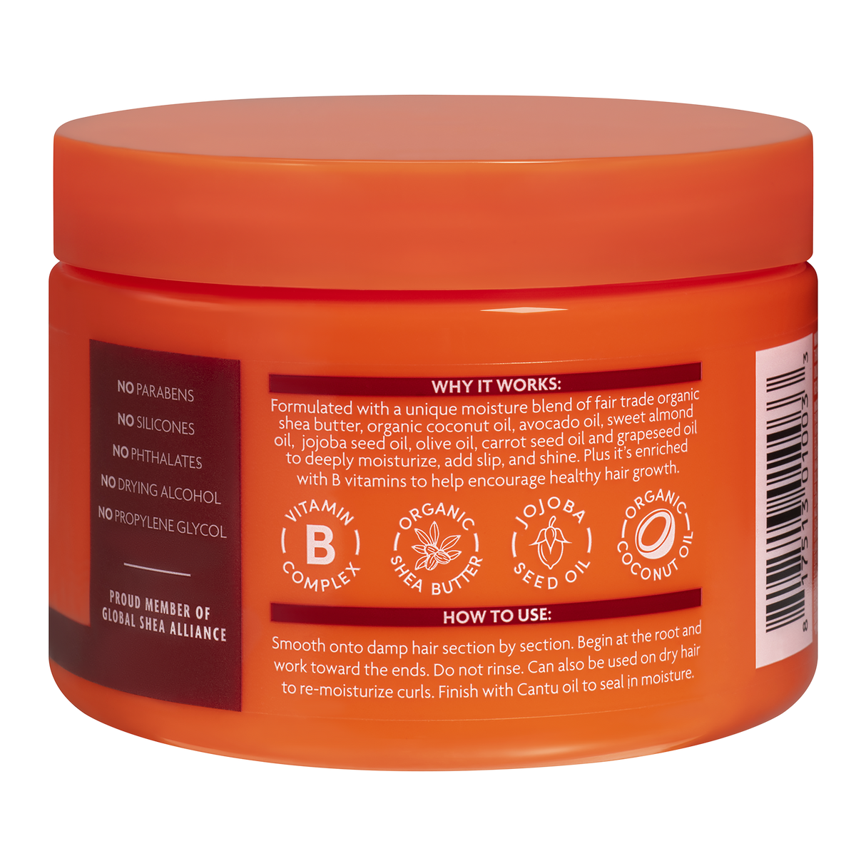 Cantu Shea Butter Coconut Curling Cream, 12 oz-817513010033-LR-306980-2-LR eShop