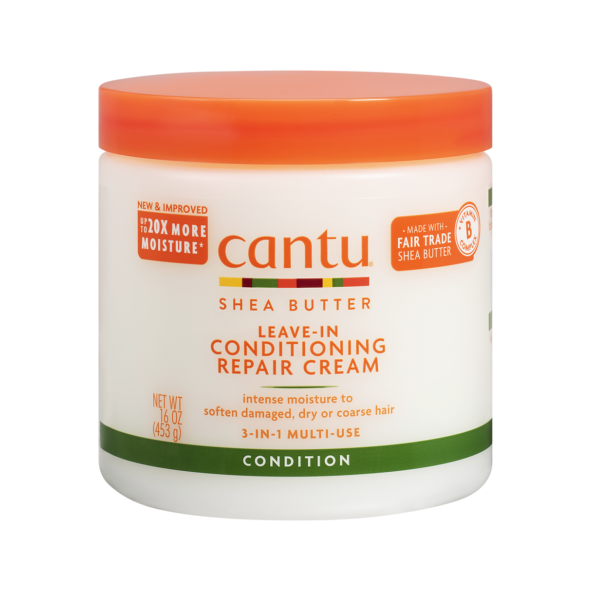 Cantu Shea Butter Leave-In Conditioning Repair Hair Cream, 16oz-856017000126-LR-255820-1-LR eShop