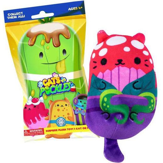 Cats vs Pickles 4 Inch Plush Mystery Bag, Assorted-810051822014-LR-342194-2-LR eShop