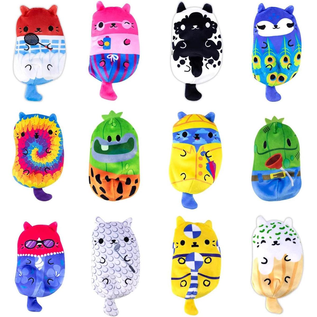 Cats vs Pickles 4 Inch Plush Mystery Bag, Assorted-810051822014-LR-342194-5-LR eShop