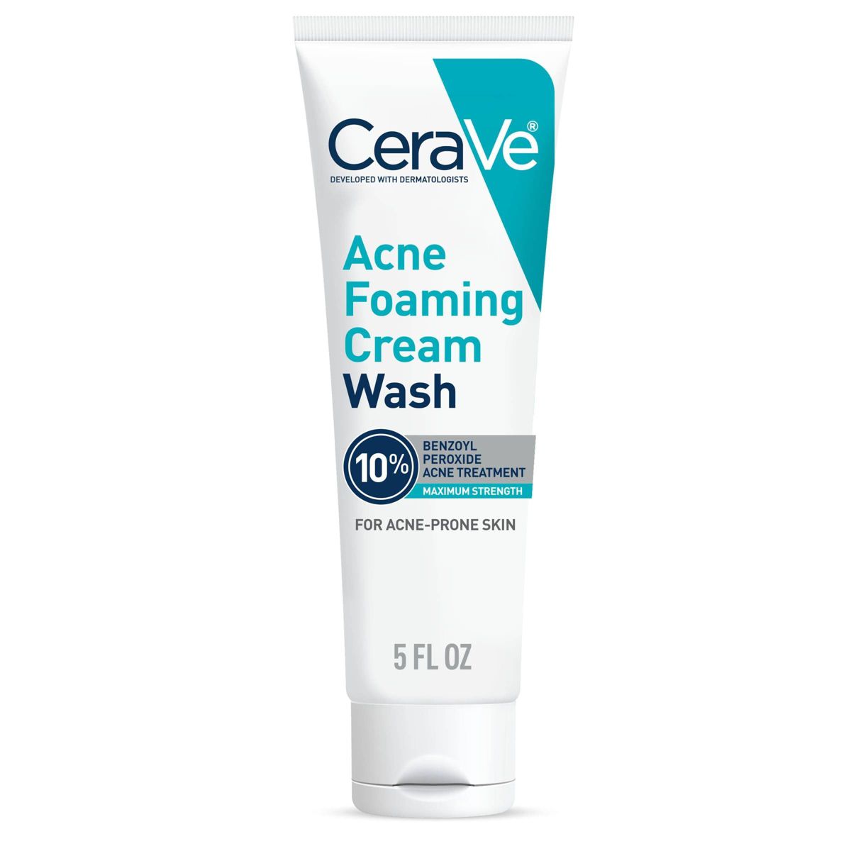 CeraVe Acne Control Foaming Face Cleanser - 10% Benzoyl Peroxide, 5 oz-3606000604520-LR-360785-2-LR eShop