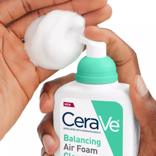 CeraVe Balancing Air Foam Facial Cleanser, 8 oz-3606000634671-LR-359658-2-LR eShop