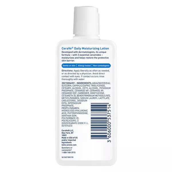 CeraVe Daily Moisturizing Lotion for Normal to Dry Skin, 3 oz-3606000537514-LR-319115-2-LR eShop