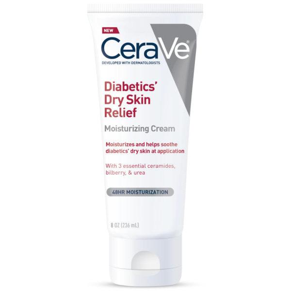 CeraVe Diabetics Dry Skin Relief Moisturizing Cream, 8 oz-3606000512153-LR-357340-1-LR eShop