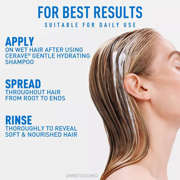 CeraVe Gentle Hydrating Conditioner, 9 oz-3606000607033-LR-357365-9-LR eShop