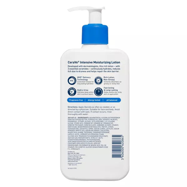 CeraVe Intensive Moisturizing Lotion For Dry to Very Dry Skin, 12 oz-3606000620865-LR-357090-2-LR eShop