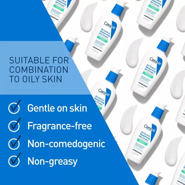 CeraVe Oil Control Moisturizing Face Gel Cream, 3 oz-3606000626577-LR-357092-10-LR eShop