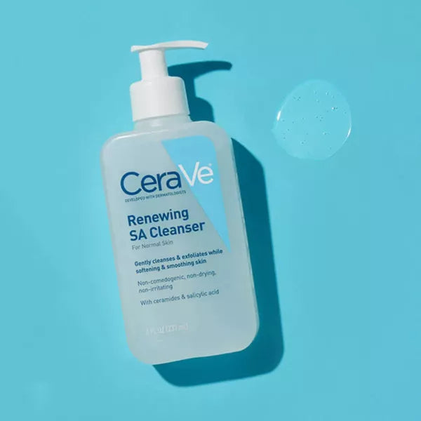 CeraVe Renewing SA Cleanser for Normal Skin, 8 oz-3606000537552-LR-319136-9-LR eShop
