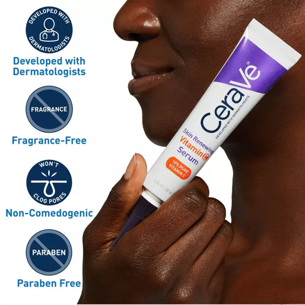 CeraVe Skin Renewing Vitamin C Serum, 1 oz-3606000512351-LR-352282-4-LR eShop