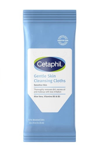 Cetaphil Gentle Skin Cleansing Cloths - Fragrance Free, 10 count-302993934578-LR-351412-1-LR eShop