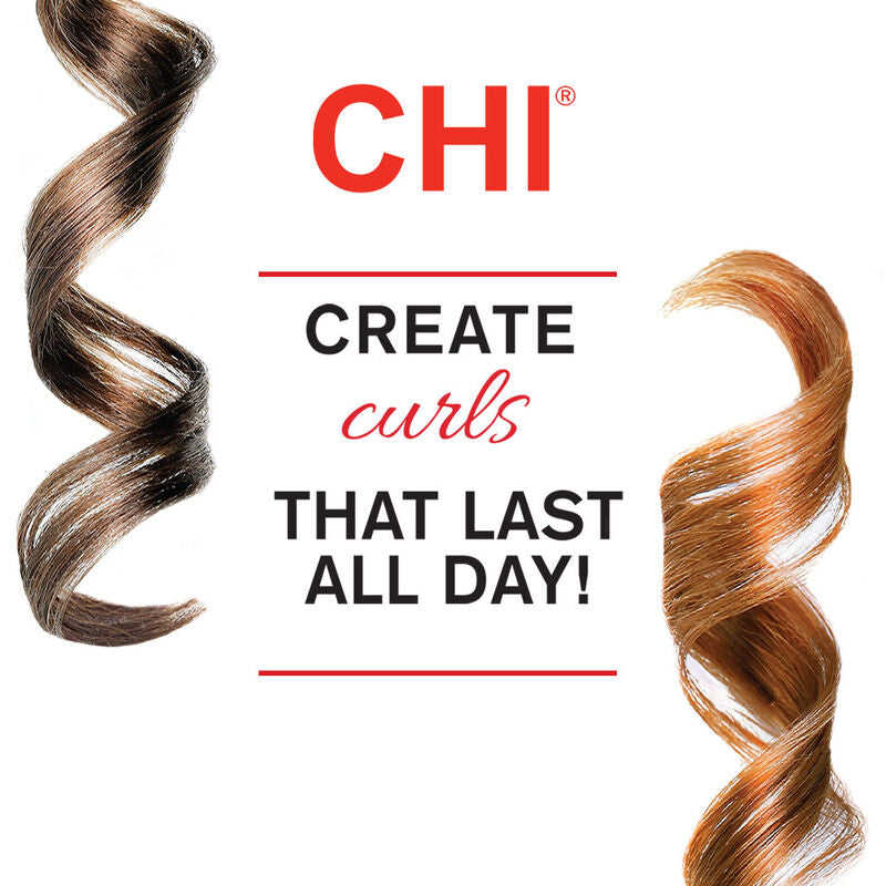CHI 1 Inch Tourmaline Ceramic Curling Iron - Matte Black-813843010309-LR-348280-3-LR eShop