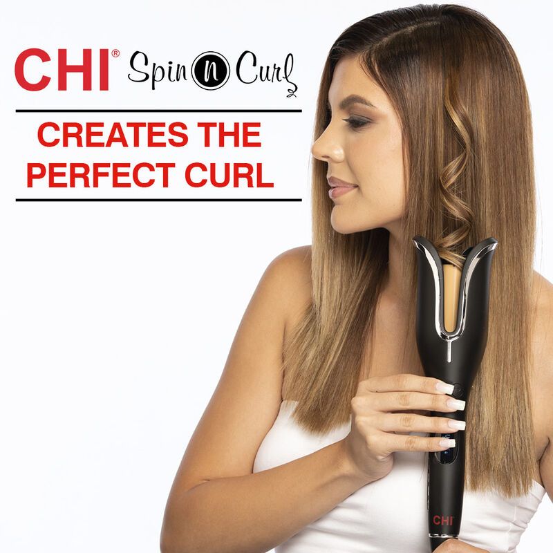 CHI Matte Black Ceramic Spin N Curl, 1 inch-813843038600-LR-337379-7-LR eShop