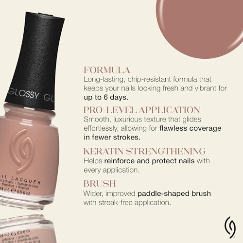 china glaze Nail Lacquer, Glossy Finish - Bare Attack-019965384957-LR-360514-6-LR eShop