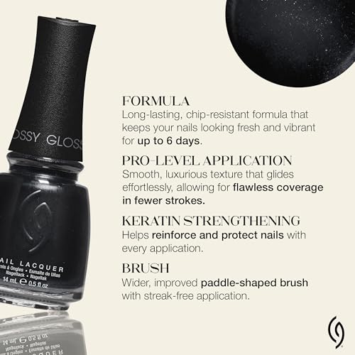 china glaze Nail Lacquer, Glossy Finish - Black Diamond-019965385008-LR-360516-6-LR eShop