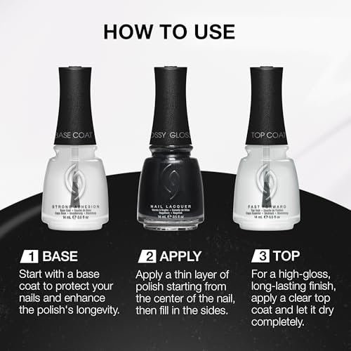 china glaze Nail Lacquer, Glossy Finish - Black Diamond-019965385008-LR-360516-7-LR eShop