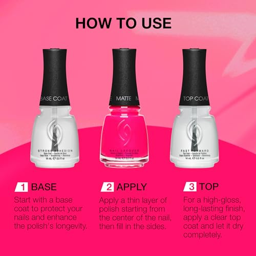 china glaze Nail Lacquer, Matte Finish - Rose Among Thorns-019965410656-LR-360545-7-LR eShop
