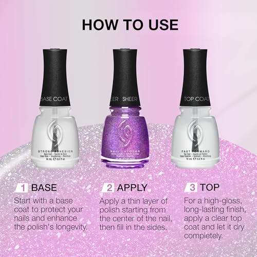 china glaze Nail Lacquer, Sheer Finish - Don't Mesh With Me-019965385275-LR-360522-7-LR eShop