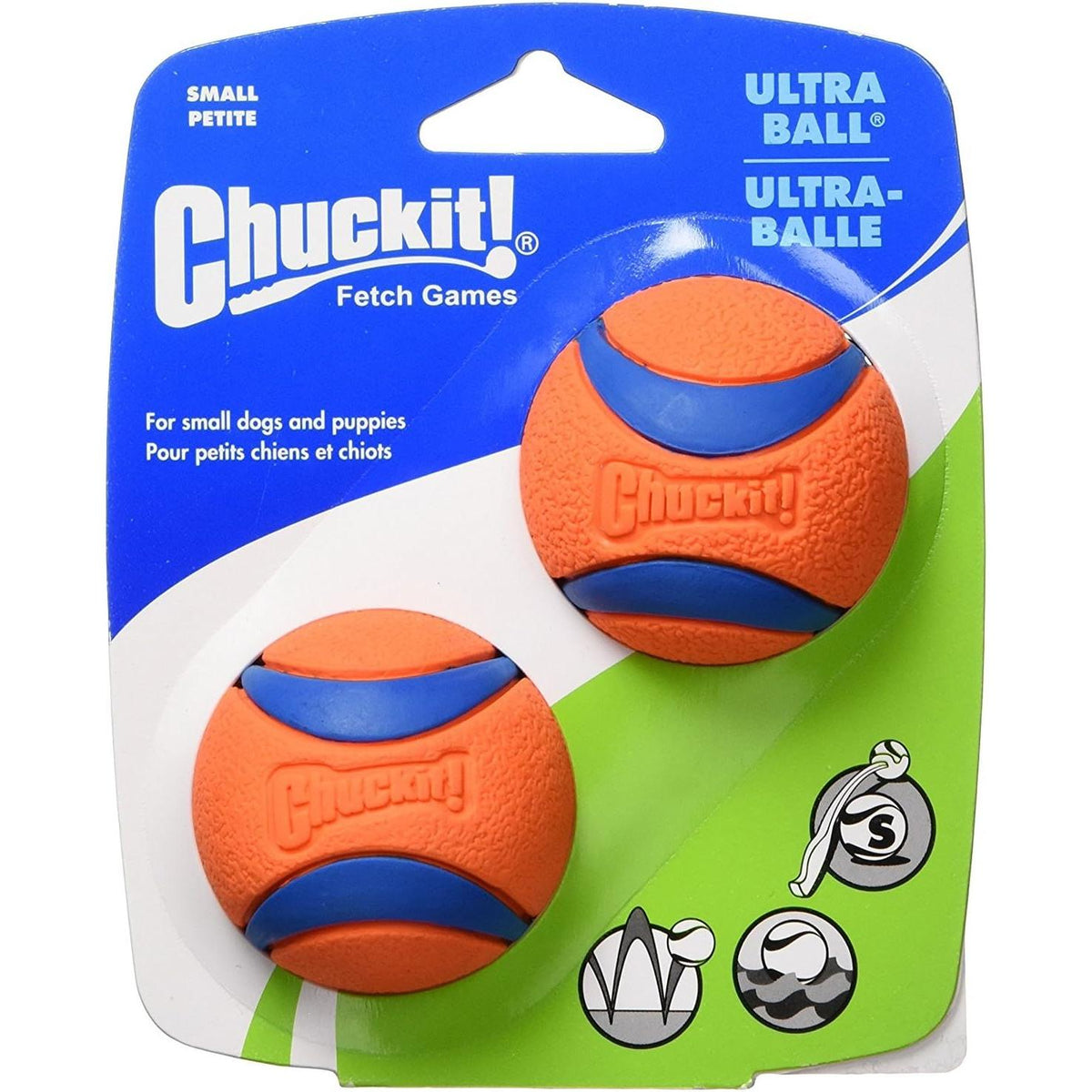 Chuckit! Ultra Ball Dog Toy - Small, 2 count-660048170204-LR-351496-1-LR eShop