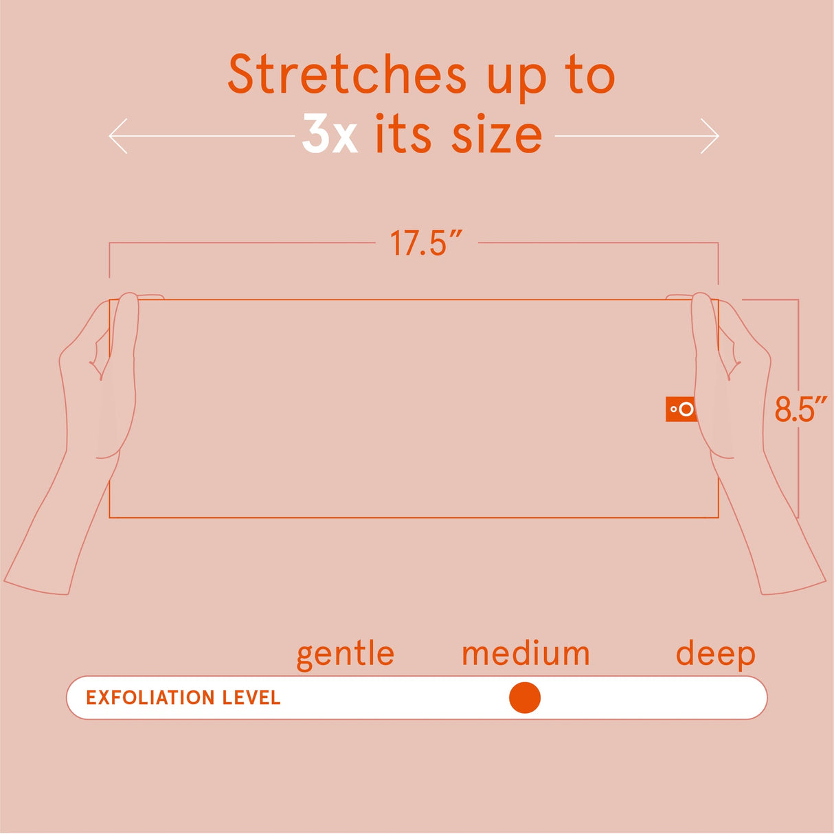 CLEANLOGIC Bath and Body Exfoliating Stretch Cloth - Assorted-856091001040-LR-233150-4-LR eShop