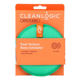 CLEANLOGIC Bath & Body Dual-Texture Body Exfoliator - Assorted-813606025830-LR-350994-1-LR eShop