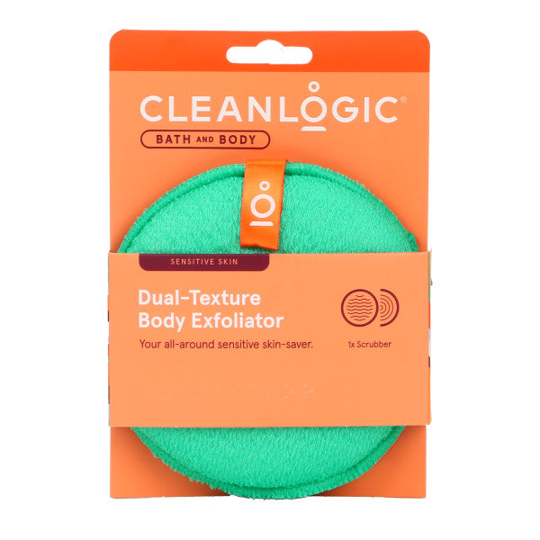 CLEANLOGIC Bath & Body Sensitive Skin Dual-Texture Body Exfoliator - Assorted-813606021160-LR-329897-1-LR eShop